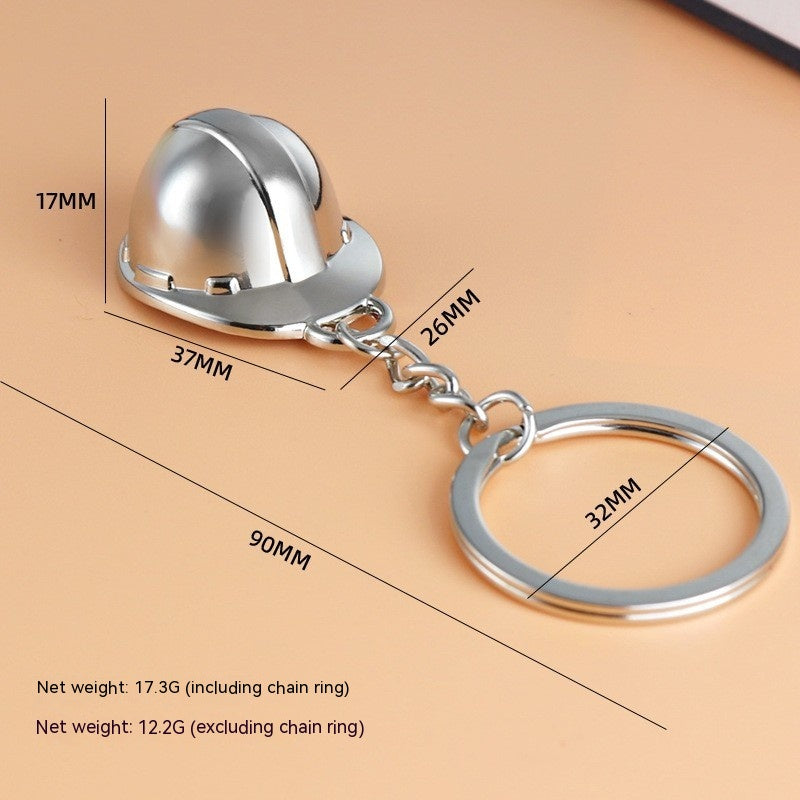 Creative Mini Helmet Keychain Pendant